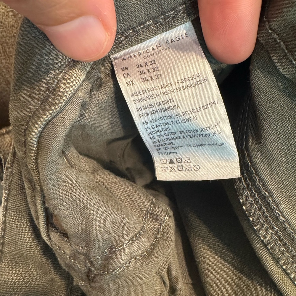 American Eagle Olive Green Pants